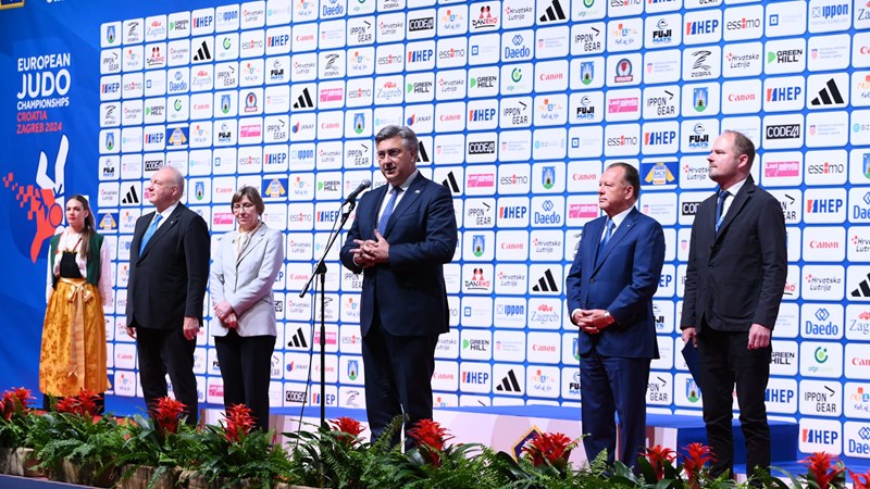 Premijer Plenković svečano otvorio Europsko džudo prvenstvo u Zagrebu